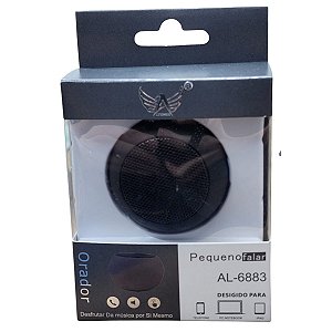 Caixinha de Som Bluetooth - AL 6883 - Portátil 3W Cor Preta