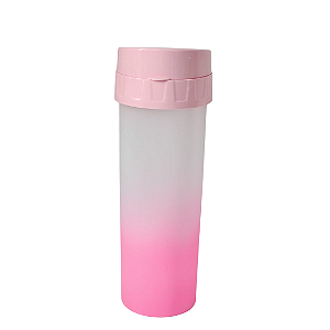 Garrafa Water Degradê 475ml Rosa Acqua Bio