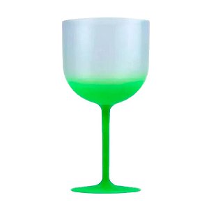Taça Gin Jateada 450ml Degradê Verde