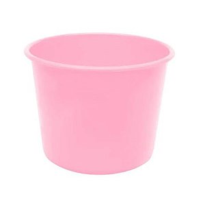 Balde de Pipoca 1,5L Rosa Bebê