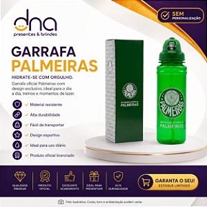 Garrafa c/ Canudo Palmeiras 700ml