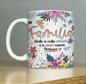 Caneca Personalizada - Familia II