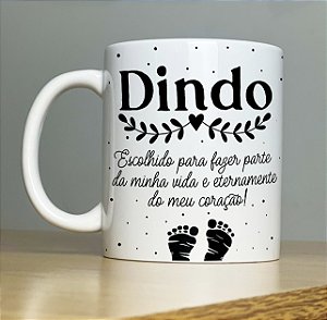 Caneca Personalizada - Dindo e Dinda V