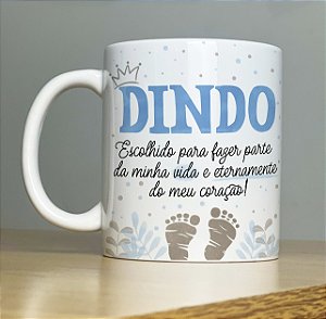 Caneca Personalizada - Dindo e Dinda XX