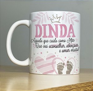 Caneca Personalizada - Dindo e Dinda XXV