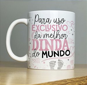 Caneca Personalizada - Dindo e Dinda XXVIII
