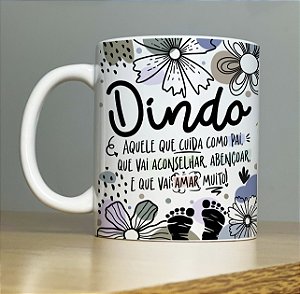 Caneca Personalizada - Dindo e Dinda XXIX
