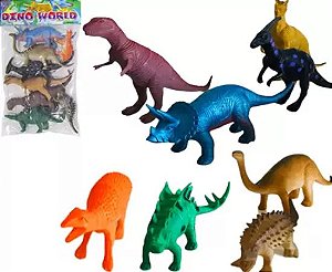 Dinossauro Emborrachado com 12 Peças
