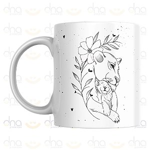 Caneca Personalizada Mãe, Exemplo de Afeto, Força e Ternura