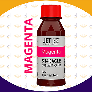 Tinta Sublimática Jet Ink 100ml - Magenta