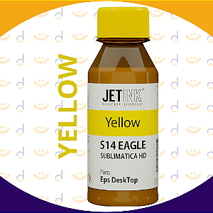 Tinta Sublimática Jet Ink 100ml - Yellow