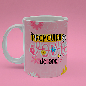 Caneca Personalizada Promovida a Vovó do Ano
