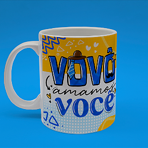 Caneca Personalizada Vovô Amamos Você