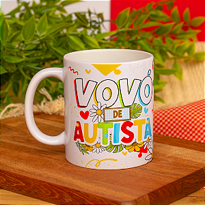 Caneca Personalizada Vovó de Autista
