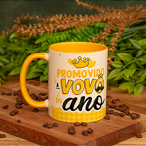 Caneca Personalizada Promovido a Vovô do Ano