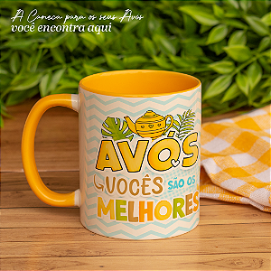 Caneca Personalizada Avós Vocês são os Melhores