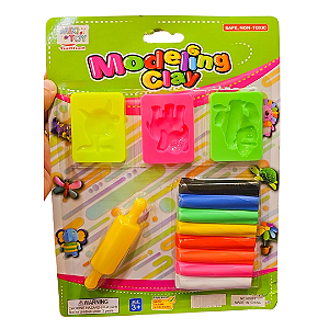 Kit Massinha de Modelar - com 5 peças
