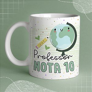 Caneca Personalizada Professor Nota 10