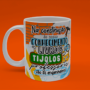 Caneca Personalizada Construção do Nosso Conhecimento