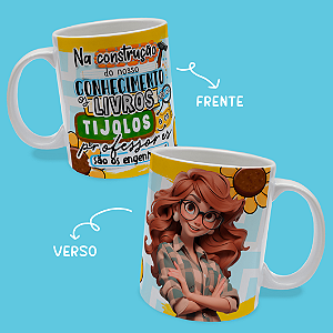 Caneca Personalizada Construção do Nosso Conhecimento
