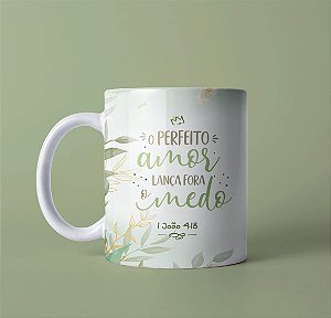 Caneca Personalizada Perfeito amor