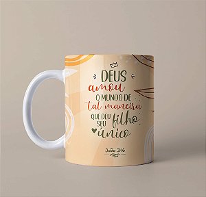 Caneca Personalizada Deu seu único filho