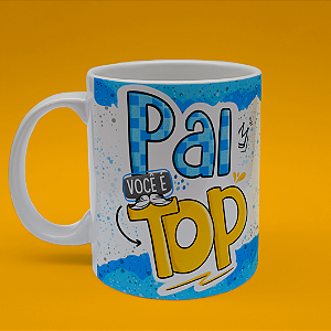 Caneca Personalizada Pai Top