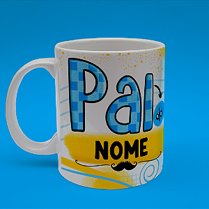 Caneca Personalizada Fitness Pai Do ""