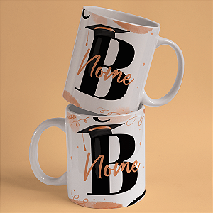 Caneca Personalizada Formando "B"
