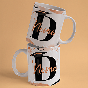 Caneca Personalizada Formando "D"
