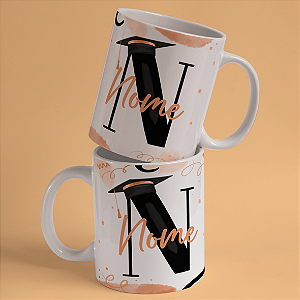 Caneca Personalizada Formando "N"