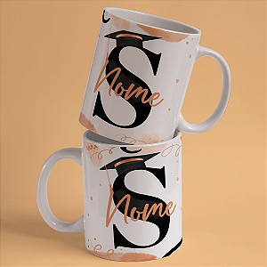 Caneca Personalizada Formando "S"