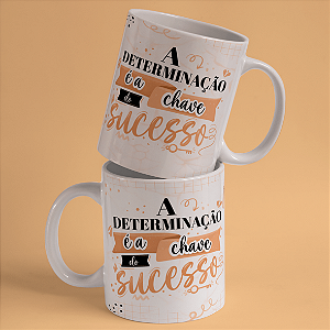Caneca Personalizada Determinação