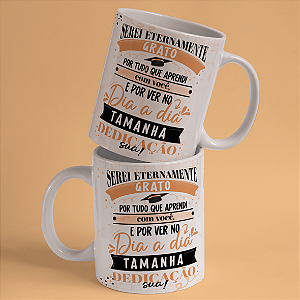 Caneca Personalizada Grato