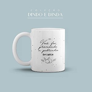 Caneca Personalizada Promovido a Padrinho