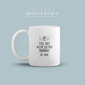 Caneca Personalizada Aceita Padrinho