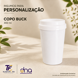 Copo Buck 300ml Branco