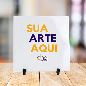 Azulejo Personalizado 15cm x 15cm  "Sua Arte Aqui"