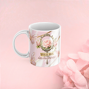 Caneca Personalizada Celebrando a Força e a Beleza de Todas as Mulheres!