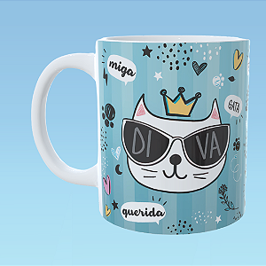 Caneca Personalizada Amiga diva