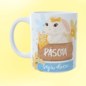 Caneca Personalizada Páscoa seja doce