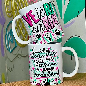 Caneca Personalizada Veterinária
