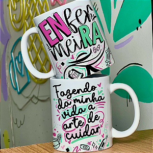 Caneca Personalizada Enfermeira