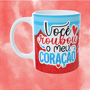 Caneca Personalizada - Você roubou meu coração