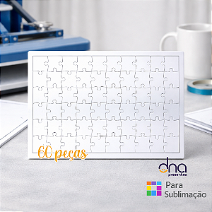 Quebra Cabeça 60 peças - Para Sublimação