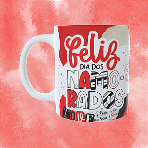 Caneca Personalizada - Feliz dia dos namorados 03
