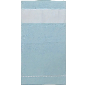 Toalha Lavabinho Azul Claro - 24cm x 38cm