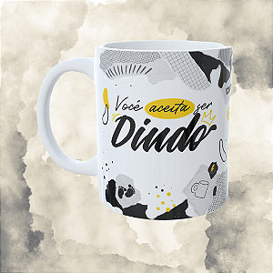 Caneca Personalizada - Você aceita ser dindo
