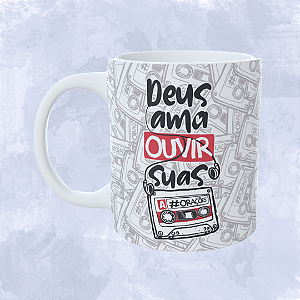 Caneca Personalizada - Deus ama ouvir suas orações