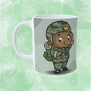 Caneca Personalizada - Soldadinho + Joel 2:18